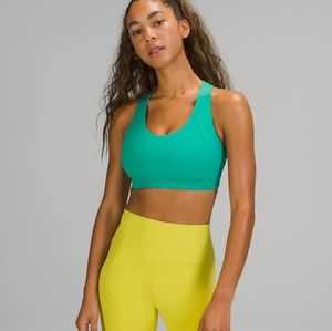 NWT Free to Be Elevated Bra Light Support, DD/DDD(E) Cup in Maldives Green